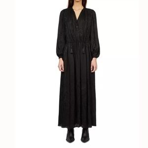 The Kooples‎ - Jacquard Silk Blend Maxi Dress